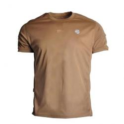 Tee Shirt tactique type civil Marron