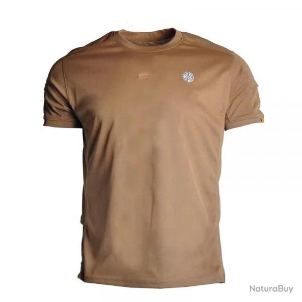 Tee Shirt tactique type civil Marron