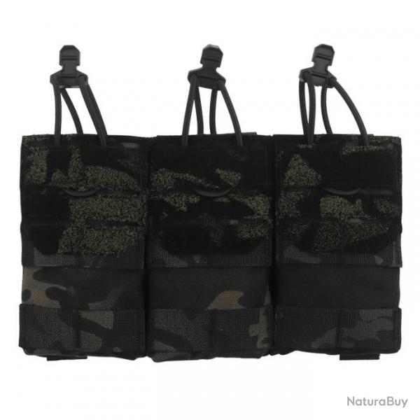 Triple porte-chargeur - Multicam noir