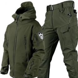 Uniforme SoftShell + Pantalon tactique - Ranger Green / S