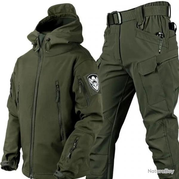 Uniforme SoftShell + Pantalon tactique Ranger Green
