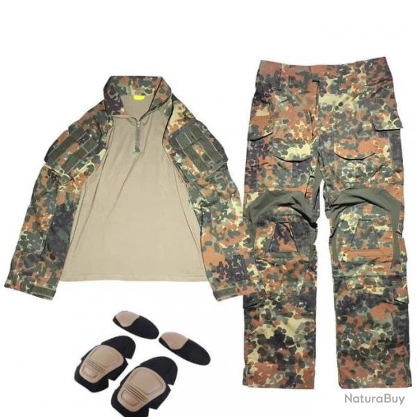 Uniforme Tactique type G3 FLECKTARN - Flecktarn / S