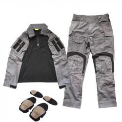 Uniforme Tactique type G3 GRIS GRIS
