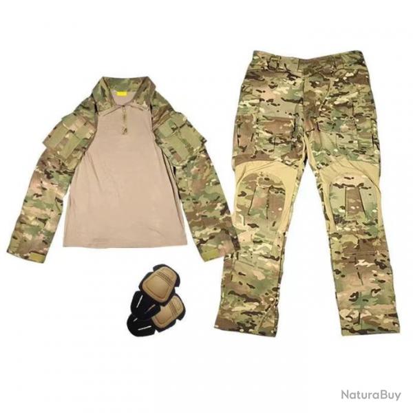 Uniforme Tactique type G3 MULTICAM - Multicam / S