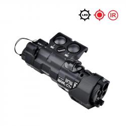 WADSN Boitier Lampe/Laser MAWL C1 METAL NOIR - Laser Rouge