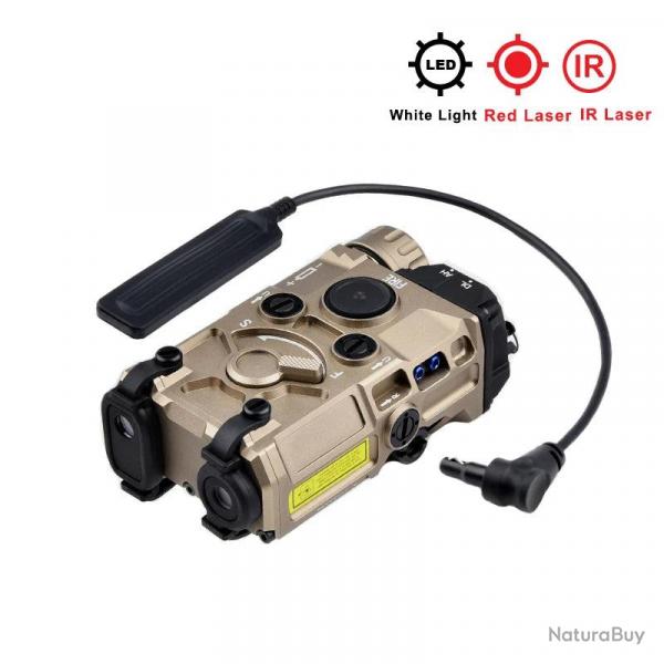 WADSN Boitier Lampe/Laser OGL METAL TAN - Laser Rouge