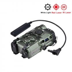 WADSN Boitier Lampe/Laser OGL METAL Vert OD - Laser Rouge