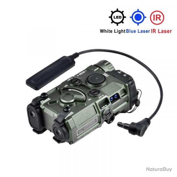 WADSN Boitier Lampe/Laser OGL METAL Vert OD - Laser Bleu