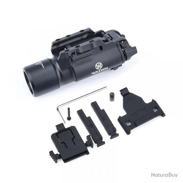 WADSN Lampe Tactique Compact Type X300S - Noir