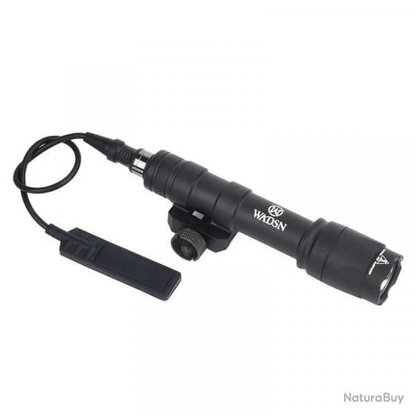 WADSN Lampe Tactique Compacte Type M600C - Noir