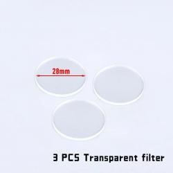 WADSN Tactical M300 M600 X300 X400V Protector Hunting Weapon light LED Flashlight Cover Custom Lens 