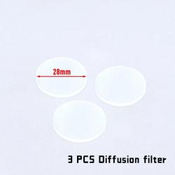WADSN Tactical M300 M600 X300 X400V Protector Hunting Weapon light LED Flashlight Cover Custom Lens 