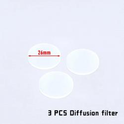 WADSN Tactical M300 M600 X300 X400V Protector Hunting Weapon light LED Flashlight Cover Custom Lens 