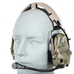 WoSport Casque de communication HD-17 Gen6 - Multicam / CHINA