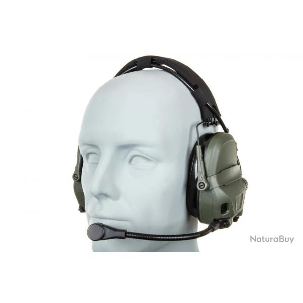 WoSport Casque de communication HD-17 Gen6 - Vert OD / CHINA