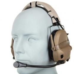 WoSport Casque de communication HD-17 Gen6 - Tan / CHINA