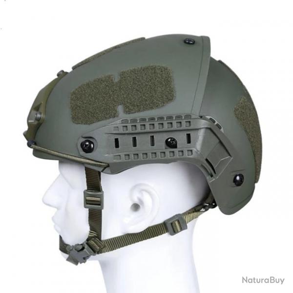 WoSport Casque de protection AF-01 - Vert OD / Taille unique