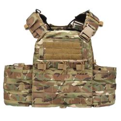 WoSport Gilet Porte-Plaque Type CPC - Multicam