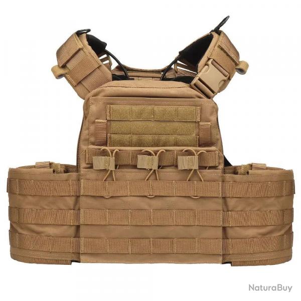 WoSport Gilet Porte-Plaque Type CPC - Tan