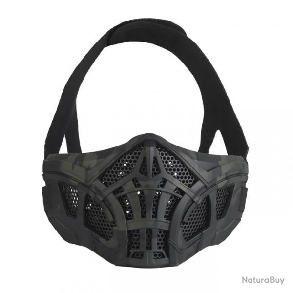 WoSport Scorpion Half Mask - Multicam Noir