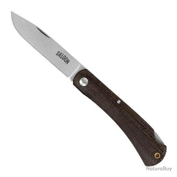 Couteau Maserin Saloon, Manche micarta marron [Maserin]