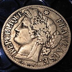 2 francs "CERES" argent 1895 A  tb+ (france)