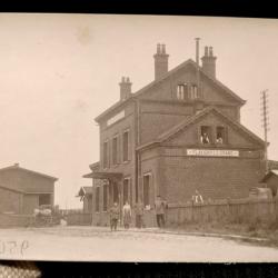 Photo de soldats allemands dans Flavigny-le-Grand WW1