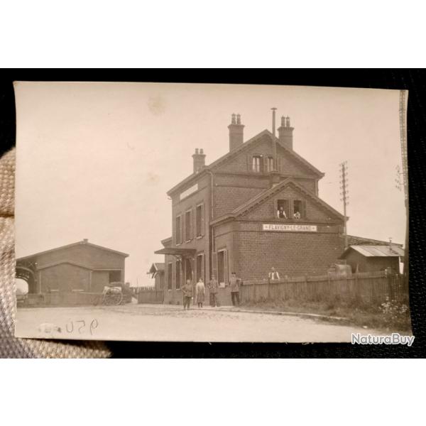 Photo de soldats allemands dans Flavigny-le-Grand WW1