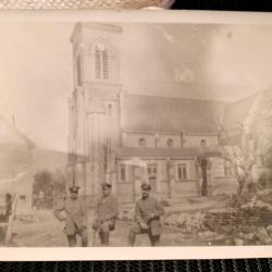 Photo de soldats allemands en France 1915 WW1