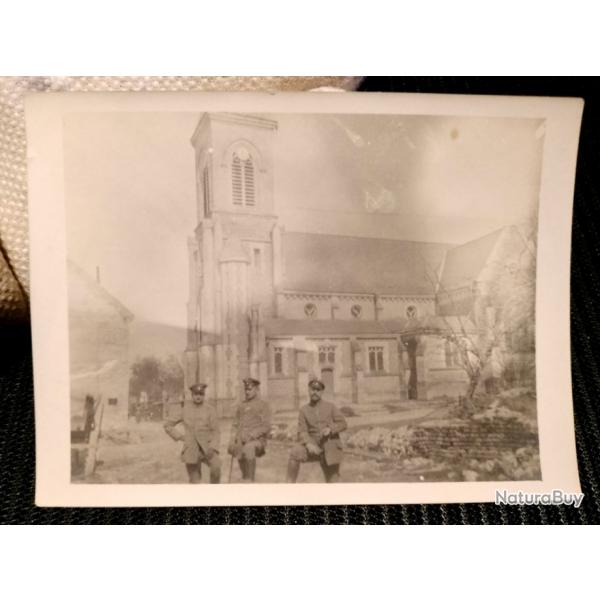 Photo de soldats allemands en France 1915 WW1