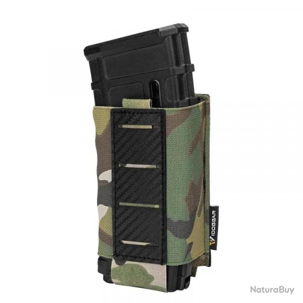 IDOGEAR Porte chargeur 556 fibre de carbone - Multicam