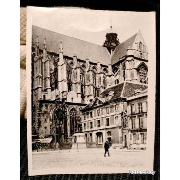 Photo Basilique de Saint-Quentin Premire Guerre mondiale, 1915 WW1