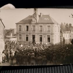 Photo de soldats allemands au Châtelet WW1