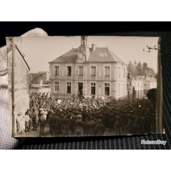 Photo de soldats allemands au Chtelet WW1