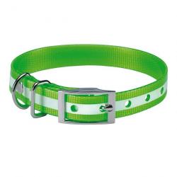 COLLIER CHIEN PHOSPHORESCENT 60 CM VERT TU