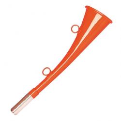 Corne plate 25cm métal orange ORAN TU