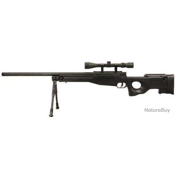 Sniper L96 Mauser w/ Lunette & Bipied (Well) Noir