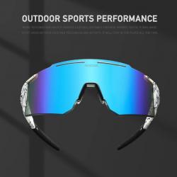 KDEAM Lunettes Soleil Sport Polarisee CAT.3 UV400, Modele: Au Choix