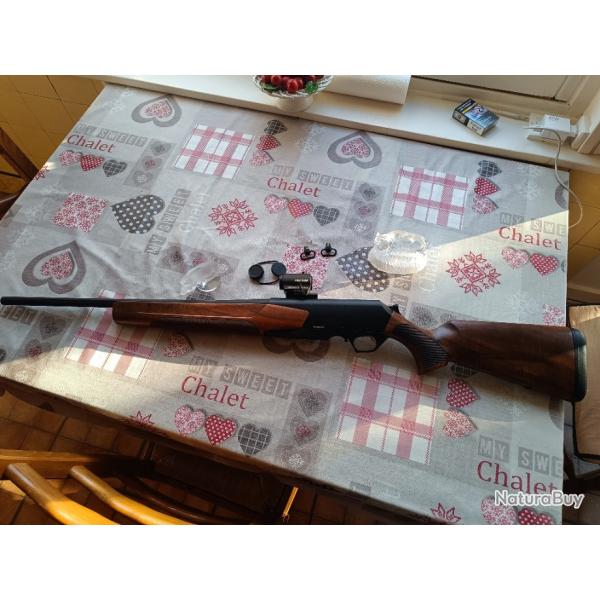 Browning bar4x neuve qui n'est jamais sortie  la chasse avec son point rouge holusun sur montge amo