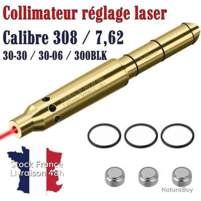Cartouche Laser De Réglage Calibre .308 Win – InTheTarget LA308 – Neuve