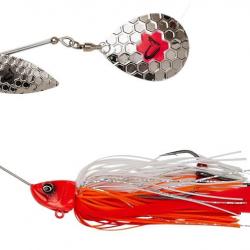 Spinnerbait SAVAGE GEAR Da Bush 32G Red Head Silver