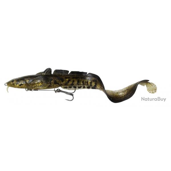 Leurre Souple SAVAGE GEAR 3D Burbot Shallow Gold Burbot UV