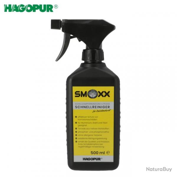 Produit de nettoyage pour silencieux HAGOPUR SMOXX 500ml