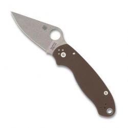 Couteau Spyderco Para 3 (15V / G10 brun) [Spyderco]