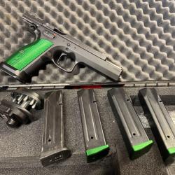 PISTOLET CZ TS 2 RACING GREEN 9X19