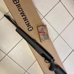 Vends carabine BROWNING BAR 4X Tracks cal.9,3x62 avec boîte de balles