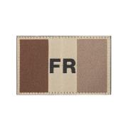 Patch écusson templier Templar brodé scratch velcro Dimensions 9/9cm