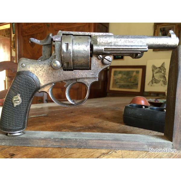 REVOLVER ST ETIENNE M.A.S 1873 - Cal.11.73 - Srie 1876 - Catgorie D - Livraison France Gratuite