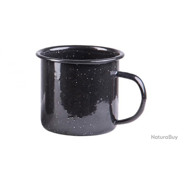 Tasse en mail noir - 350ml - Mil-Tec