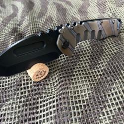 COUTEAU "PRAETORIAN T FRAME LOCK S35VN TITANIUM" PAR MEDFORD KNIFE